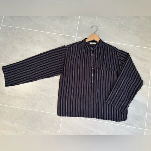 Doen Oakley Top in Sorrento Stripe - Picture 7 of 12